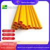 Tubo de plástico de PVC personalizado tubo de suporte de brinquedo proteção ambiental perfil de plástico resistente ao desgaste Perfil de extrusão de PVC