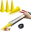 Boquilla para Pegamento Estructural, Boquilla de Pegamento Universal Extra Grande, Boquilla para Pegamento de Pared Exterior, Boquilla para Pegamento de Sellado de Juntas de Puertas y Muros Cortina, Boquilla para Pegamento de Vidrio