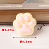 Casa de muñecas con garra de gato de dibujos animados, tienda hecha a mano, pegamento en crema, funda para teléfono, accesorios para el cabello, llavero, bolsa de material DIY