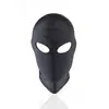 Productos para Adultos Tela Elástica Capucha de Boca Abierta Ojos Abiertos Cosplay Halloween Máscara de Protección Solar Gini Fun