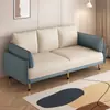 Sofá de Tela Nórdico, Plegable, Multifuncional, Sencillo, Adecuado para Apartamentos Pequeños, Sala de Estar, Alquiler, Sofá Cama Perezoso, Doble Uso, Persona Soltera