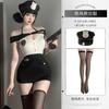 Xianyi Lencería Sexy Uniforme de Cosplay de Policewoman Sexy Estilo Abstinentemente Caliente Dama Madura Discoteca 8002 Cosplay de Policewoman