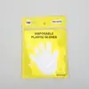 Luvas descartáveis em sacos, espessadas, de grau alimentício, transparentes, para catering, delivery, limpeza doméstica e uso na cozinha; Luvas de plástico PE