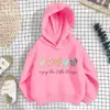 Sudadera con Capucha para Niña 2026 Nueva Estampado de Leopardo Corazón Macarrón Primavera y Otoño