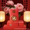 Año de la Oveja Moneda Conmemorativa de la Suerte Sobres Rojos de las Cien Bendiciones Dinero Oveja Moneda de Oro Sobre Rojo para Año Nuevo Oveja del Zodiaco Sobre Rojo de Lámina de Oro Saludos de Año Nuevo