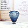 Vaso de vidro de balão de ar quente criativo simples vaso de alto valor de cor arranjo de flores decoração de mesa de sala de estar ornamentos uma geração de cabelo