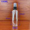 50100200ml Garrafa Plástica Borrifador de Pressão Fina Garrafa para Recarga de Álcool Perfume Frasco Borrifador Pequeno Garrafa Selada à Prova de Vazamento