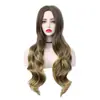 Pelucas Europeas y Americanas para Mujer, Peluca Larga Sintética Ondulada Degradada, Pelucalargaonduladasintética, Estilo Celebridad