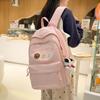 Mochila escolar de alto valor para estudiantes de secundaria, linda mochila para computadora estilo coreano, versátil y de gran capacidad, mochila moderna para estudiantes de preparatoria