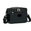 Bolsa de Almuerzo Aislada Bolso de Mano de Tela Oxford Suave para Adultos Reutilizable a Prueba de Fugas Correa de Hombro Ajustable Logotipo Impreso