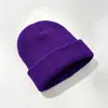 Touca de Tricô com Padrão de Escamas de Peixe Extra Grande e Larga, Touca com Textura Waffle, Touca de Lã Quente à Prova de Vento Sem Costura, Touca para Clima Frio Atacado