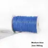 Cordón de Cera Redondo Coreano Marrón de 2-4 mm Material para Pulseras Caseras DIY Accesorios Pequeños para Joyería Fabricante Mayorista