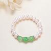 Pulsera para Niños Niña Princesa con Cuentas Dibujos Animados Niña Bebé Estudiante Pulsera de Perlas de Agua Dulce Accesorios