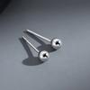 S999 brincos de prata pura piercing de orelha masculino brincos masculinos simples brincos masculinos modernos pequenos brincos masculinos simples brincos masculinos