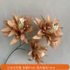 Ramos de Flores Artificiales de Color Naranja para Bodas, Decoraciones de Salón de Bodas, Arreglos Florales de Techo, Arreglos Florales, Flores de Seda, Caminos de Flores Artificiales