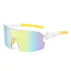 Nuevas Gafas de Sol para Exteriores de Marco Grande, Alta Definición, Coloridas, a Prueba de Viento, Protectoras para los Ojos para Hombres y Mujeres, Gafas para Viajes, Deportes y Ciclismo
