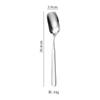 316 Aço Inoxidável Colher Garfo Colher Doméstica Colher Infantil Internet Popular Luz Luxo Talheres Sobremesa Colher Redonda Salada Garfo