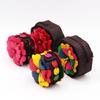 Bolsa Floral Octogonal de Casca de Coco, Bolsa de Moedas Transversal de Ombro Único Estilo Étnico, Presente Artesanal Atacado Bolsa de Casca de Coco