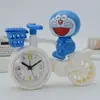Reloj despertador de alta gama con gatito de dibujos animados en bicicleta, reloj de mesa, reloj de mesita de noche, regalo de empresa, suministro para papelería, exportación de AliExpress
