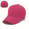Palabras clave transfronterizas logo personalizado algodón puro visera curva simple versátil tapa dura gorra de béisbol para hombres y mujeres, liso estilo europeo y americano