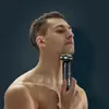 Transfronterizo nuevo una máquina tres efectos personalizada rasuradora portátil para hombre barbería eléctrica salón de belleza rasurar cortapelos eléctrico