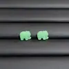 15mm Dibujos Animados Estilo Antiguo Elefante Pequeño Propicio Cuentas Perforadas DIY Pasador Pulsera Collar Accesorios Al por Mayor