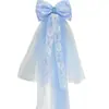 [Selección Premium] Vestido para Niña con Cuello de Muñeca, Estilo Coreano Vestido de Princesa Elsa, Atuendo para Actuación de Piano de Otoño, Vestido de Navidad