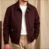 Jaqueta de Trabalho Estilo Old Money Outono 2026 Casaco Lapela Masculino Bolso Duplo Casual Cor Sólida Versátil Top Tamanho UE