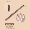 Set de Brochas para Uñas, Brocha para Esmalte en Gel Degradado, Herramienta para Pintura a Mano con Fototerapia, Brocha para Uñas Pintadas Difuminadas