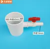Accesorios de Tubería Aerador Micro-Poroso, Codo Reductor en T, Válvula de Bola, Disco Aireador para Estanques de Peces, Conector de Tubería de Aireación