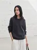 Tienda Insignia Shanghai Dan Nong/Suéter de Punto Suave de Manga Larga Redondo Cepillado de Cachemira para Mujer en Otoño