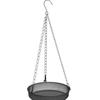 Comedouros para Pássaros, Comedouros para Pássaros Pendurados no Jardim, Bandeja de Metal com Rede Pendurada para Uso Externo para o Quintal
