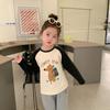 Venta de Liquidación, Sin Reposición: Camisetas Base de Algodón para Niños de Primavera y Otoño, Camisetas con Estampado de Dibujos Animados para Niños y Niñas, Cuello Redondo de Algodón Puro para Bebés y Niños
