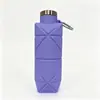 Garrafa de Água Dobrável de Silicone 600ml Novo Modelo Garrafa de Água Esportiva Dobrável de Silicone Viagem ao Ar Livre Portátil Telescópica Fabricante