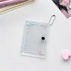 Porta-Cartão Pequeno Original com Bolinhas Anjo de 3 polegadas Porta-Cartões Carteira de Moedas Chaveiro Cartão Pequeno para Observação de Estrelas Clipe para Cartão Pequeno Bolsa Pingente