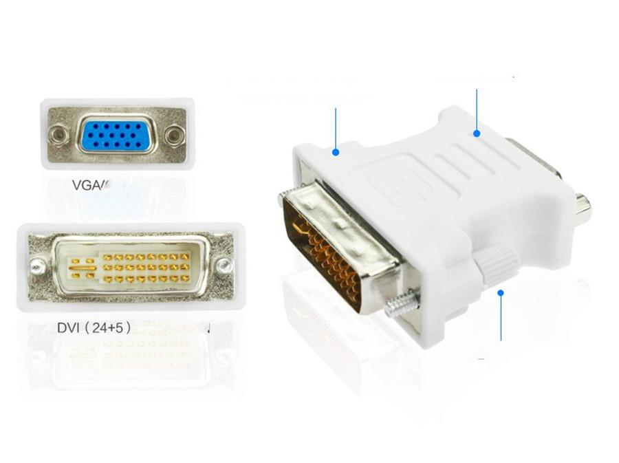 DVI24+5公转VGA母转接头13