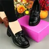 Sapatos de couro com laço populares para mulheres, novos mocassins versáteis de calçar, com sola grossa, para o outono de 2026, para mulheres