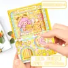 Fubao Panda Creativo Gashapon Órgano Este Bolsillo Diversión Infantil Mecedora Página de Color Descompresión Este Regalo para Estudiantes