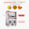 Forno spot layer com caixa de despertar forno elétrico comercial spot com fermentação de 10 pratos Box Pizza biscuit baking forno