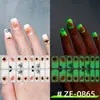 Zhengxiang Transfronterizo Nuevo Halloween Película Luminosa Esmalte Pasta para Uñas Telaraña Fantasma Diablo Pasta para Uñas Europea y Americana