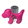 Colgante de Perrito Llavero de Cuero Encanto de Juguete Caja Sorpresa Colgante para Teléfono Móvil Colgante para Bolsos Lindo Colgante con Clip Mayoreo
