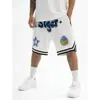 Shorts Esportivos de Verão Finos Americanos Modernos para Estudantes Masculinos e Femininos Casuais de Basquete Largos e Versáteis Respiráveis
