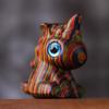 Madera de Ébano Dorado Arena Verde Sándalo Madera Arcoíris Talla de Madera Caricatura Caracol Unicornio Vaso Gato y Perro Jingle Mascotas de Té Adornos