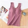Novo Estilo de Colete Térmico para Mulheres, Alças de Renda, Roupa Externa com Bojos, Sutiã com Copas de Látex, Faixa para Seios e Roupa Íntima Interna