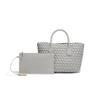 Bolso de mano tipo cesta de verduras de moda nueva de primavera y verano de fábrica, bolso de hombro de gran capacidad abierta, diseño nicho, bolso bandolera combinable