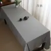 Toalha de Mesa Ampliada Mista Retangular Cor Sólida Pano para Mesa de Conferência Toalha para Mesa de Café Chinoiserie Toalha para Mesa de Jantar Personalização