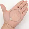 Nuevo Pulsera de Acero Inoxidable A-Z de Amazon, 26 Letras Inglesas Colgante Doble Mini Letra Pequeña