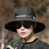 Sombrero de ala ancha para hombre con protección solar, Sombrero de Montañismo, Senderismo, Pesca, Sombrero de Vaquero, Sombrero de Pescador Transpirable de Verano para Exteriores