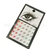 Pegatina facial de uñas con diamantes AB para fiesta, diamante facial con pegamento, maquillaje de Halloween, diamante de estrella, piel del cuerpo, pedrería