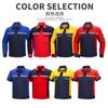 Ropa de Verano Delgada Antiestática Combinación de Colores Ropa de Trabajo Sinopec para Hombres y Mujeres de Manga Larga y Corta Delgada Transpirable Ropa de Protección Laboral Ropa para Reparación de Automóviles
